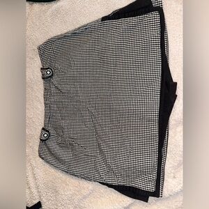 Vintage plaid skort